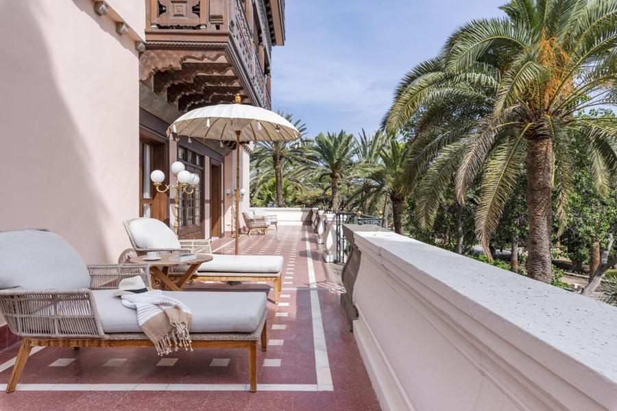 Santa Catalina, A Royal Hideaway Hotel Las Palmas de Gran Canaria Esterno foto The hotel's terrace