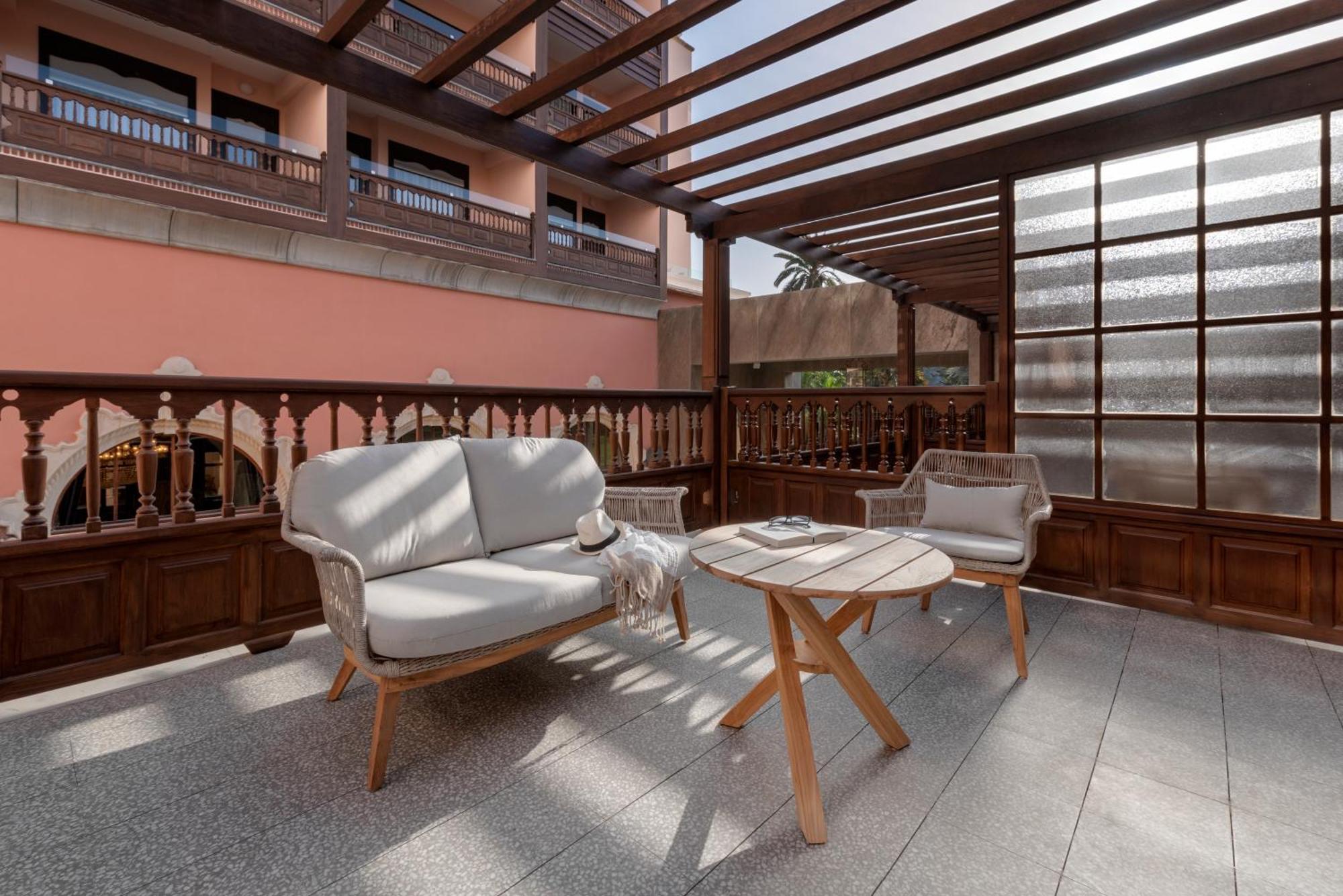 Santa Catalina, A Royal Hideaway Hotel Las Palmas de Gran Canaria Camera foto 3D rendering of a living room