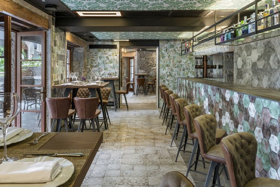Santa Catalina, A Royal Hideaway Hotel Las Palmas de Gran Canaria Esterno foto Interior of the restaurant